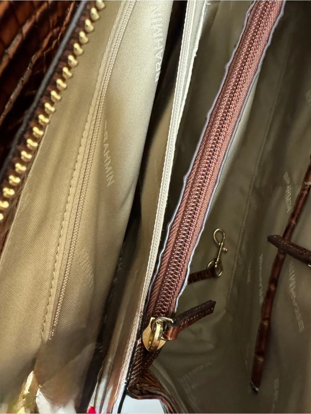 Brahmin Small Finley Pecan Melbourne